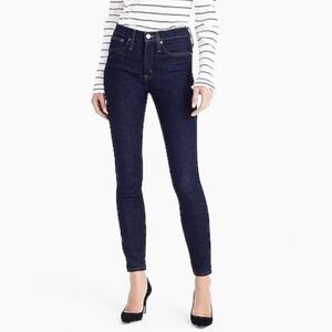J Crew Dark Wash Mod Roae Skinny Jeans
